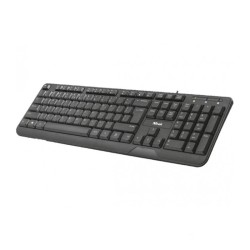 MULTIMEDIA TECLADO TRUST 1.5M CABO MODEL - 22171 PRETO MULTIMEDIA TECLADO TRUST 1.5M CABO MODEL - 22171 PRETO